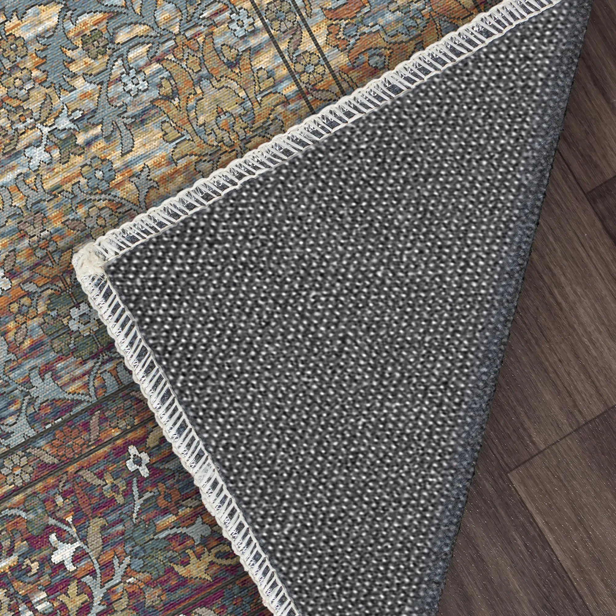 Antique Multi Meadow Floral Rug