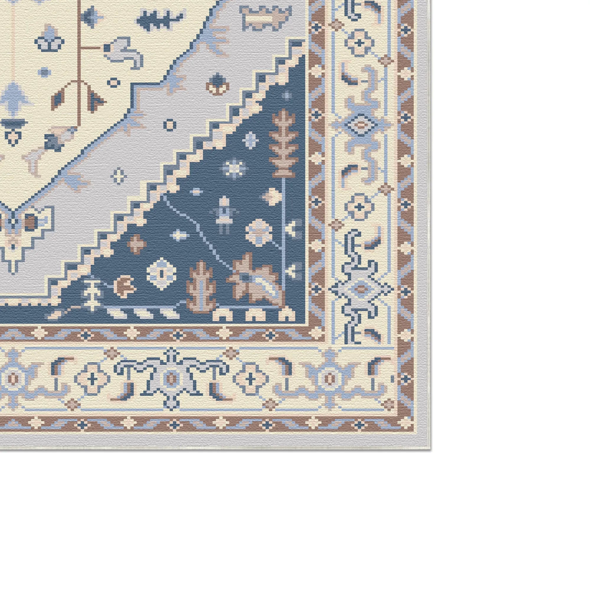 Elysian Vizon Trellis Floral Rug