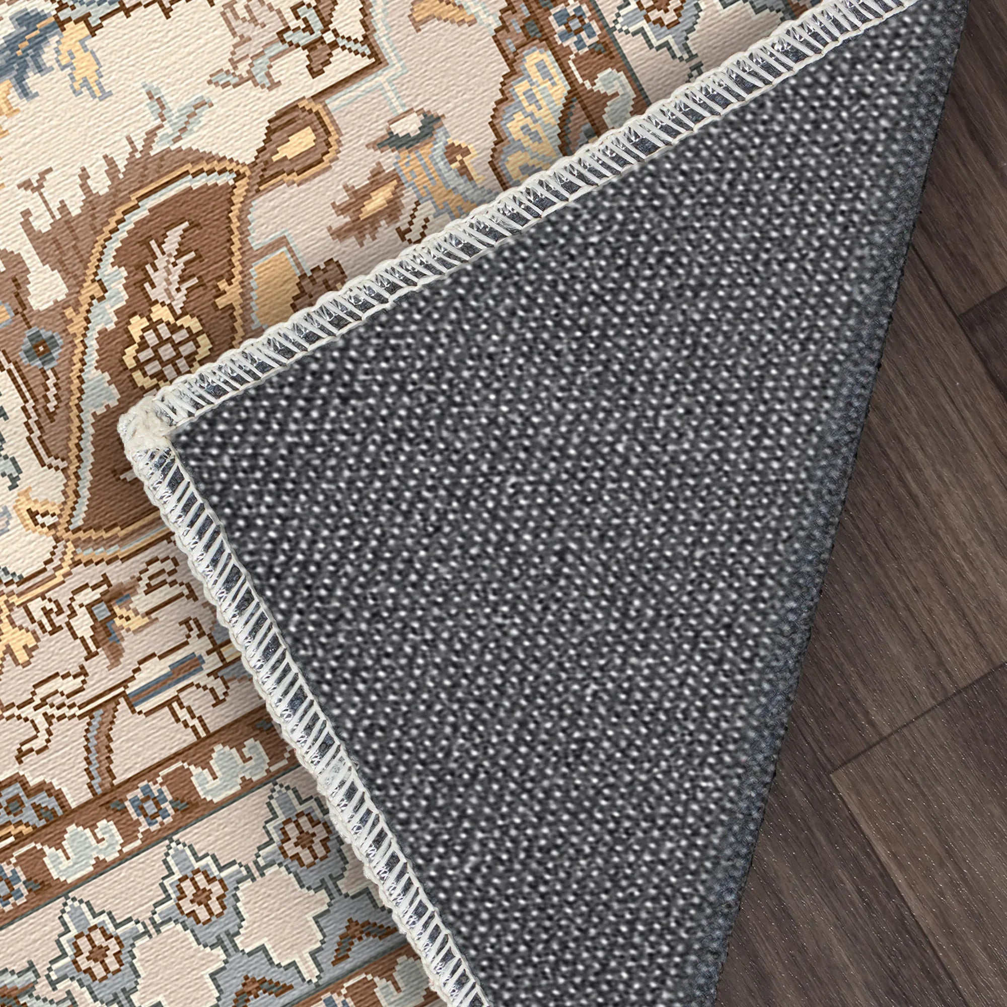 Tappeto classico Thalia Palmette Crema