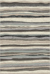 Serene Abstract Coastal Horizon Rug Taupe
