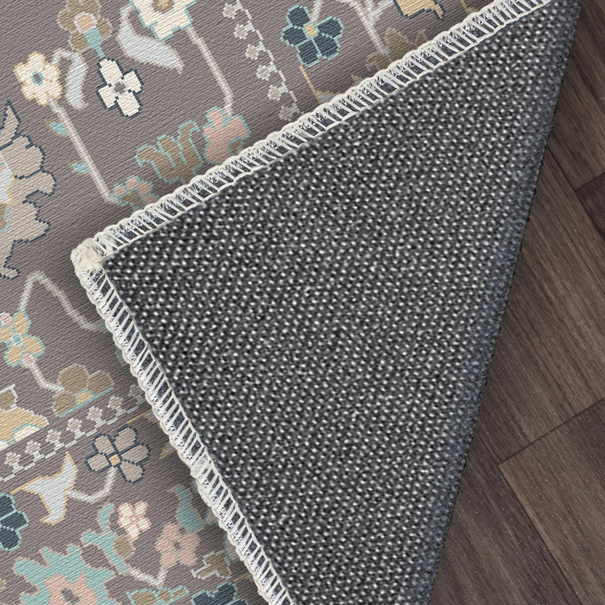 Aria Pastel Vintage Floral Rug