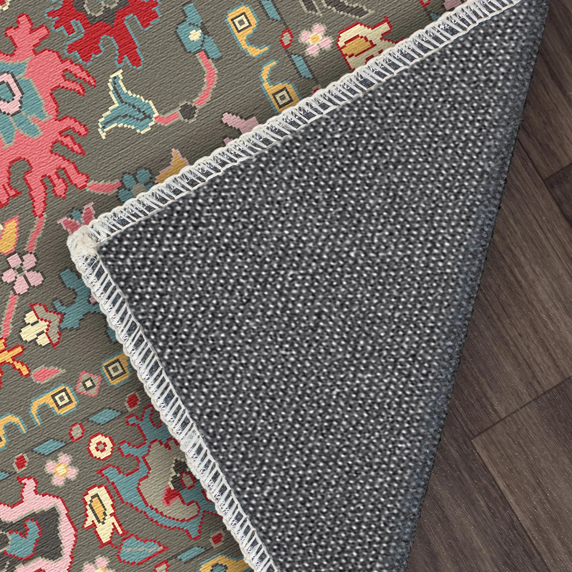 Zora Olive Fusion Tribal Rug