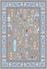 Aura Sky Meadow Floral Rug 