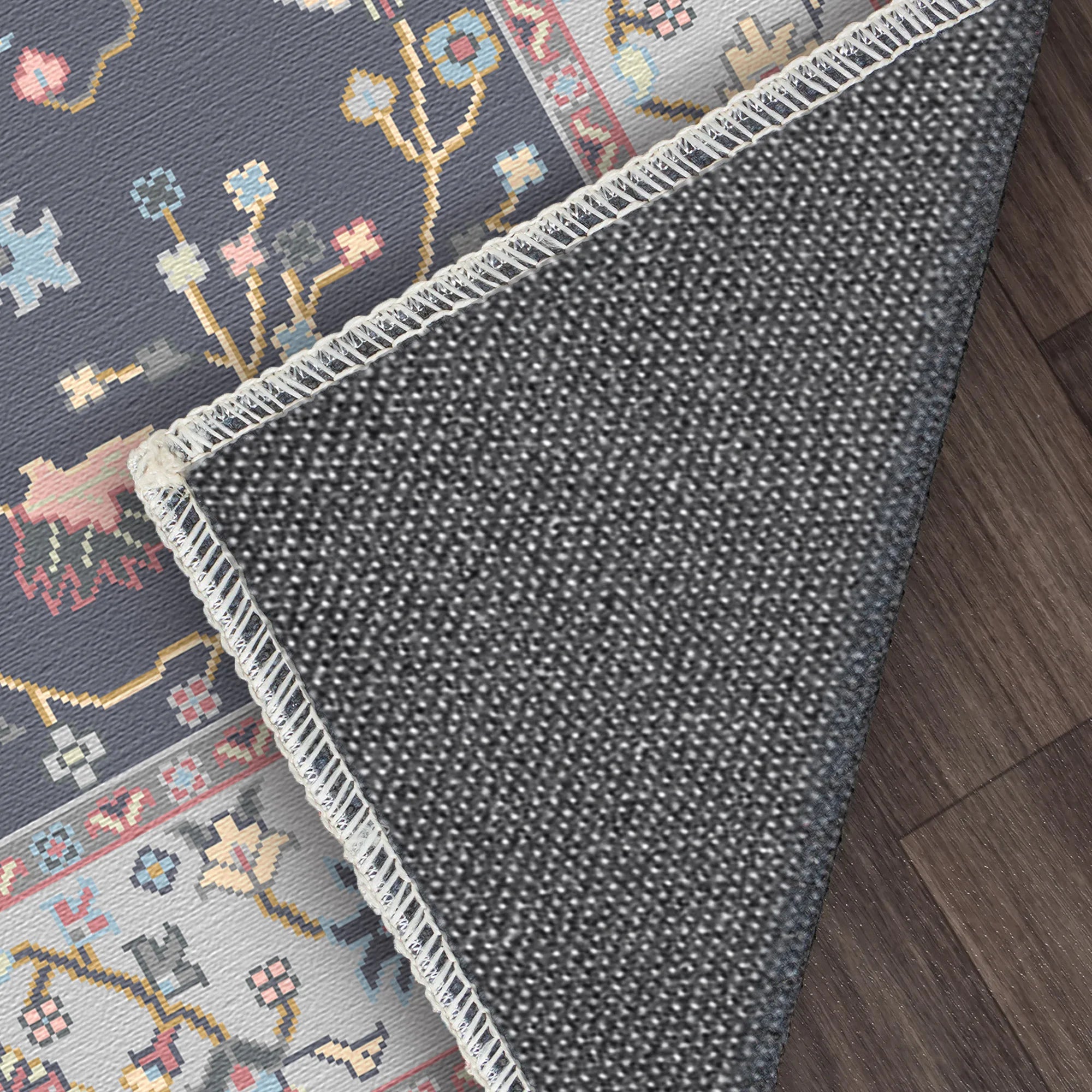 Lyra Midnight Serenade Floral Rug