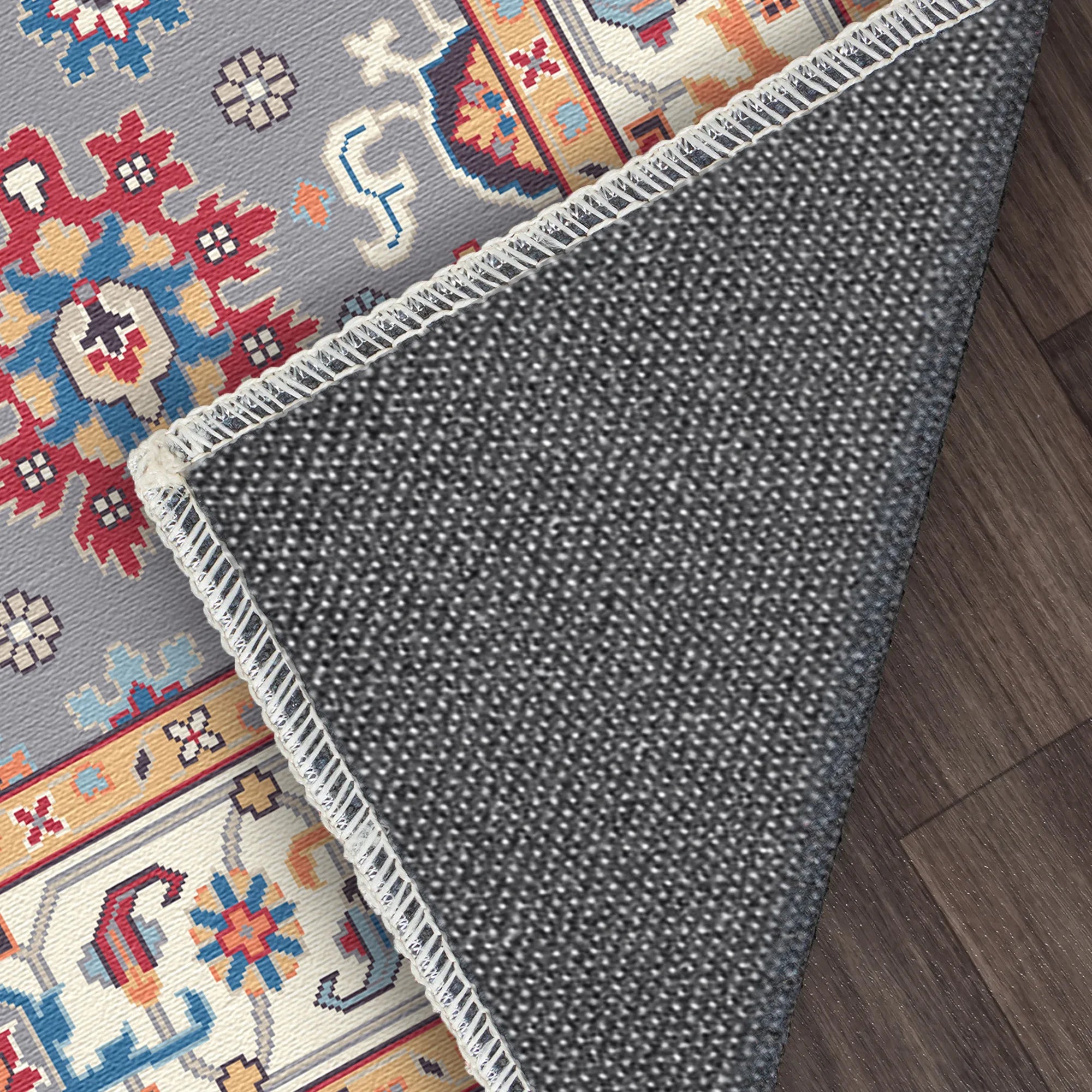 Kaya Azure Palatial Medallion Rug