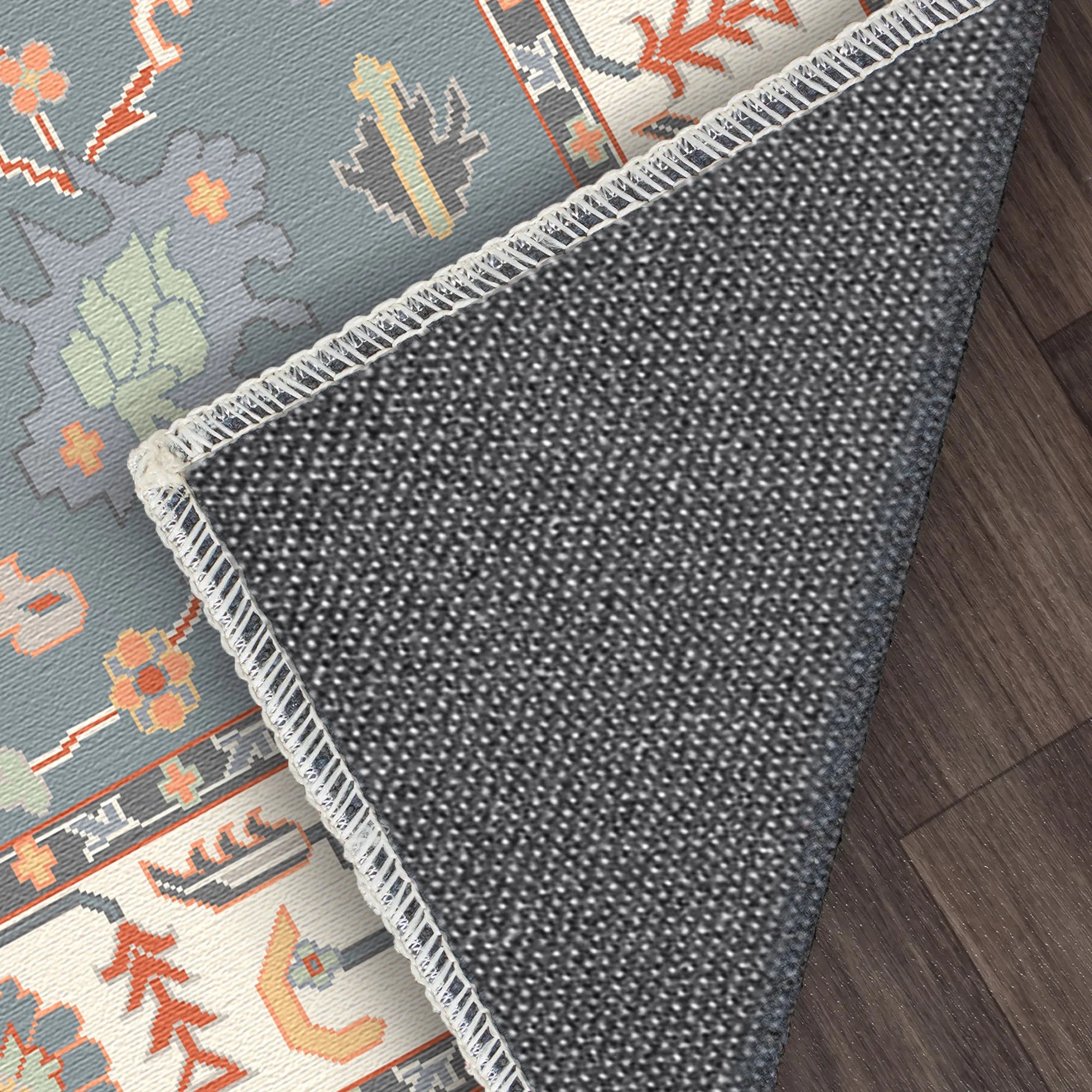 Kora Ocean Mirage Tribal Rug