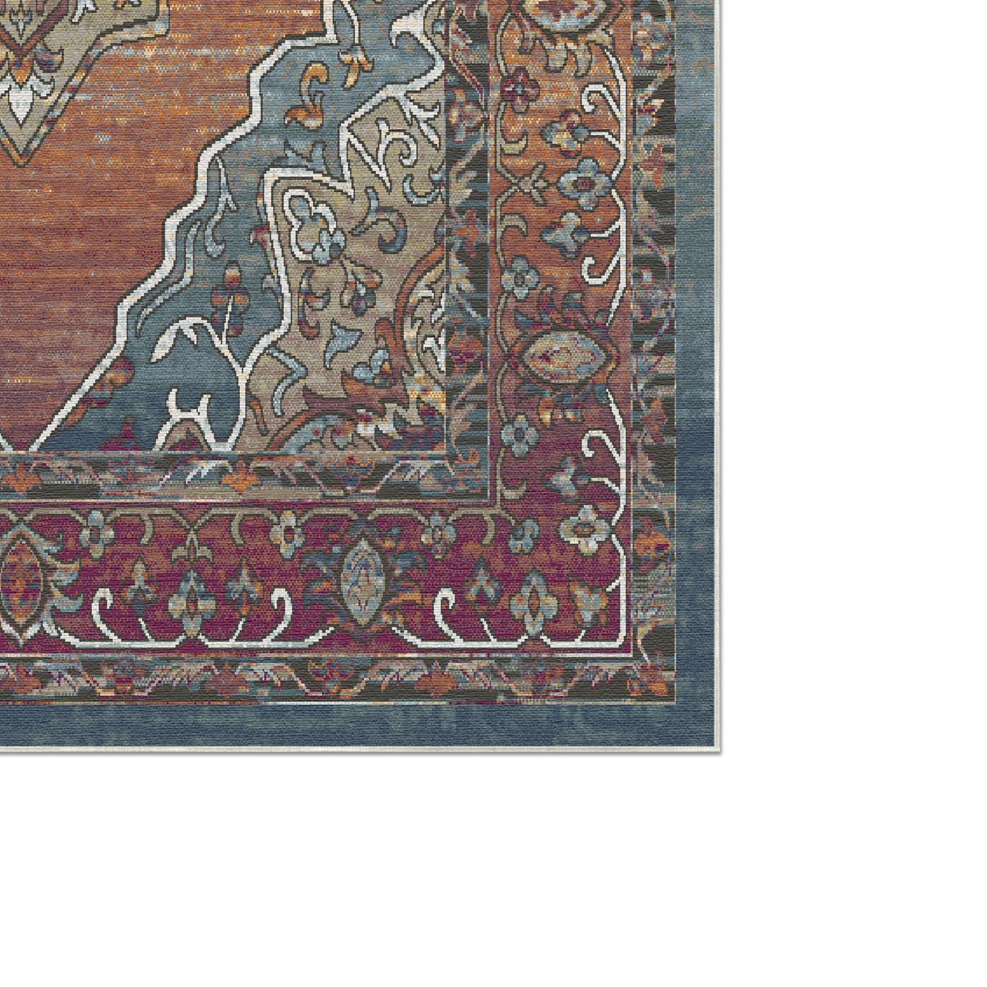 Amber Soul Medallion Heritage Rug