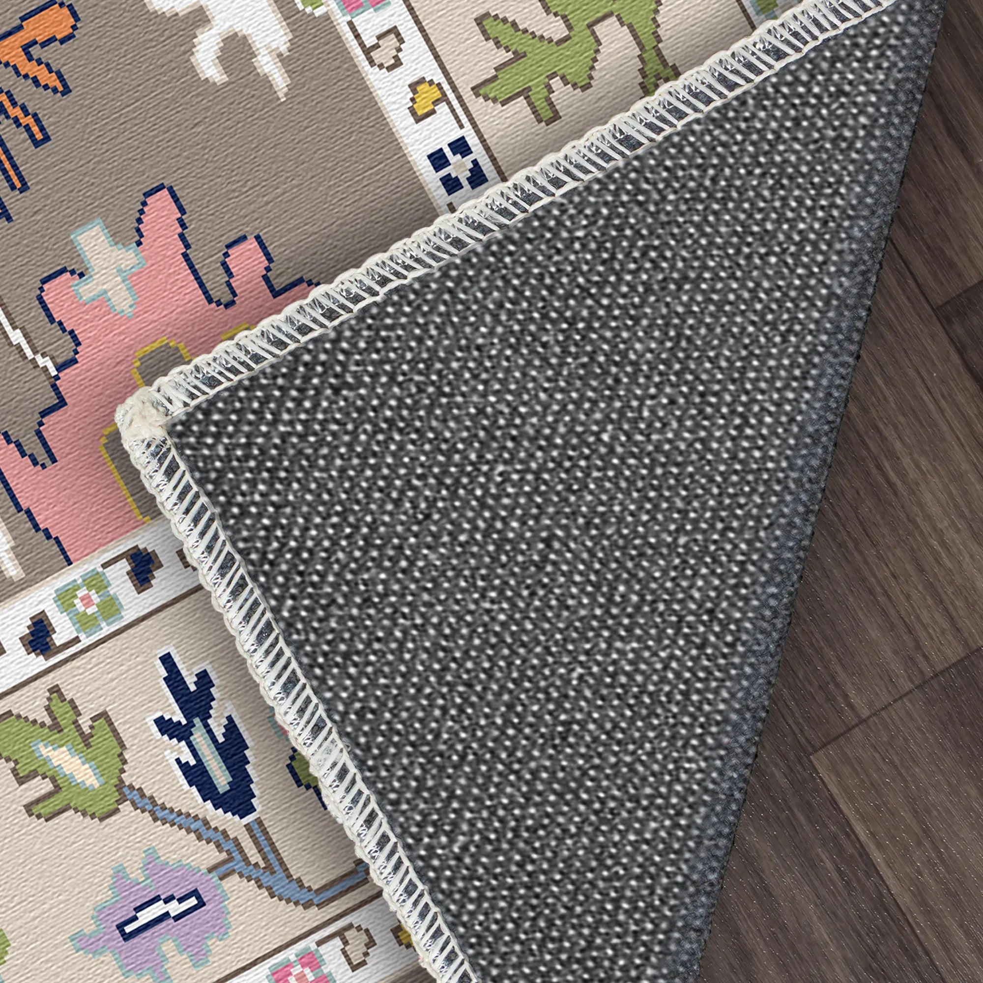 Aria Caramel Exotic Floral Rug