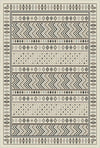 Desert Rhythm Geometric Washable Rug Beige