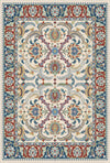 Lira Ivory Palace Garden Rug Ivory