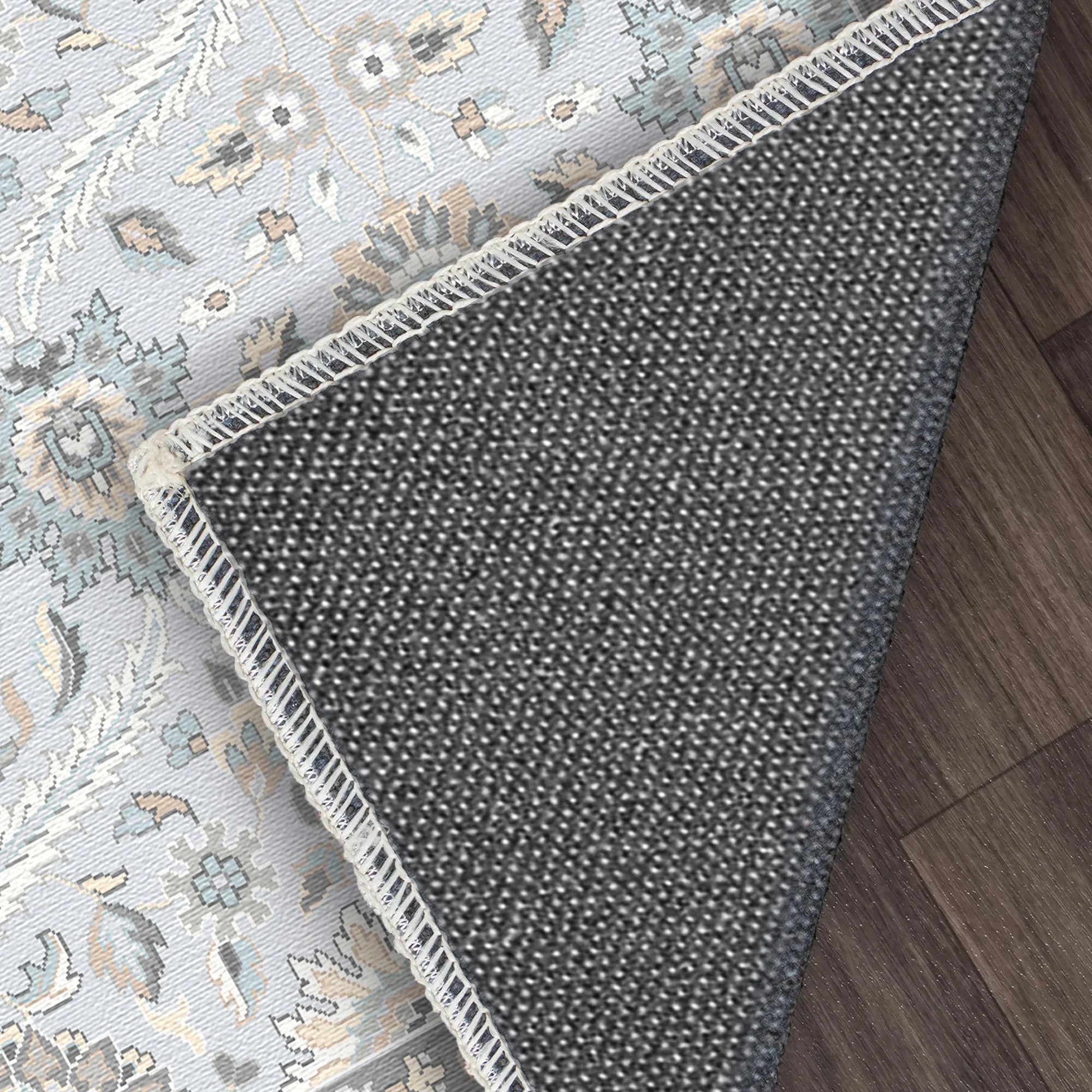 Mira Icy Garden Medallion Rug