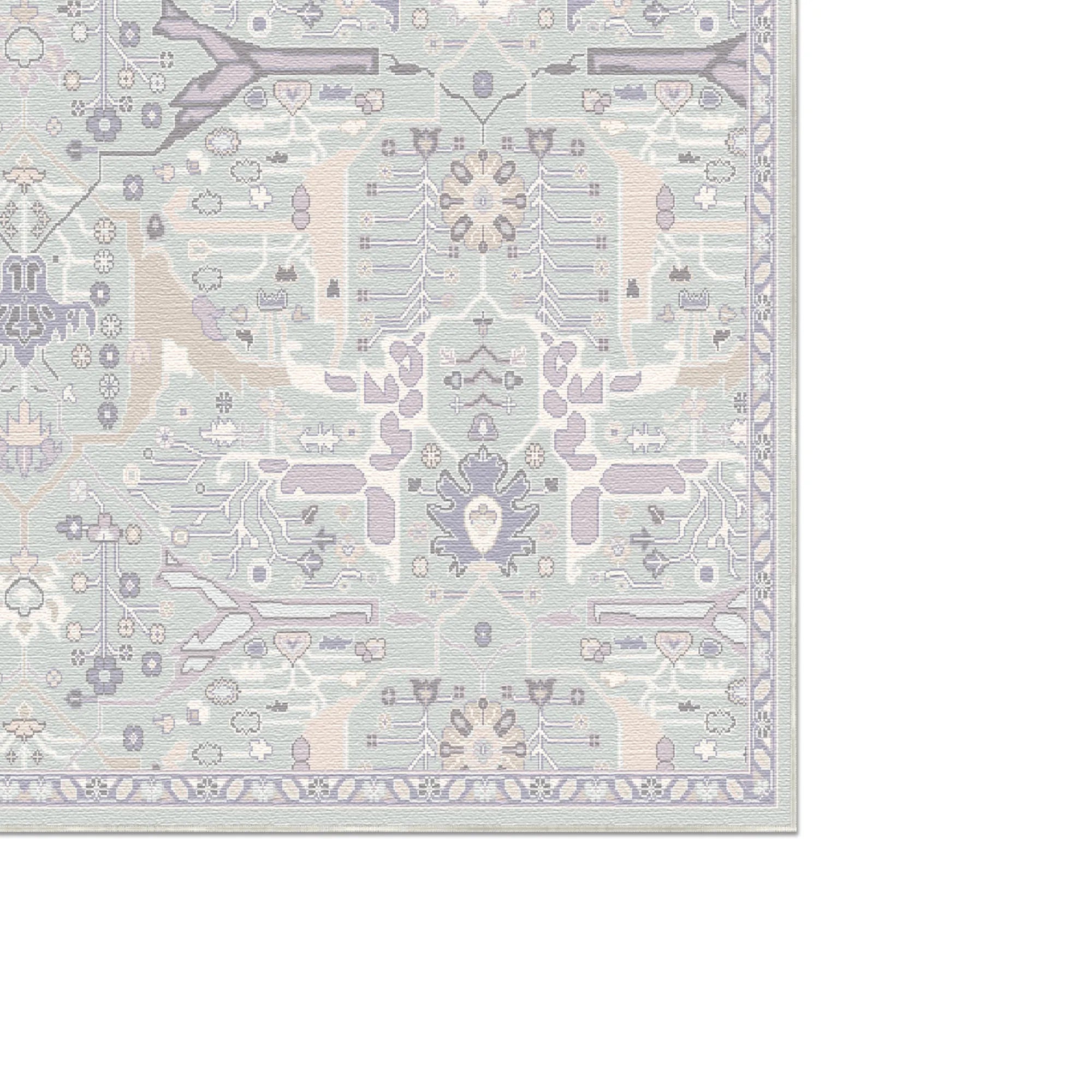 Lana Lilac Horizon Abstract Rug
