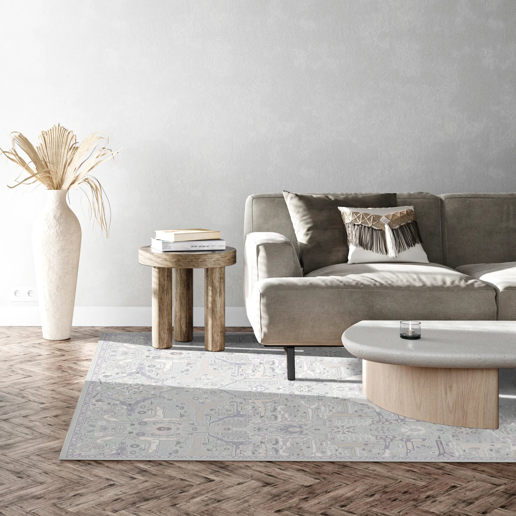 Lana Lilac Horizon Abstract Rug