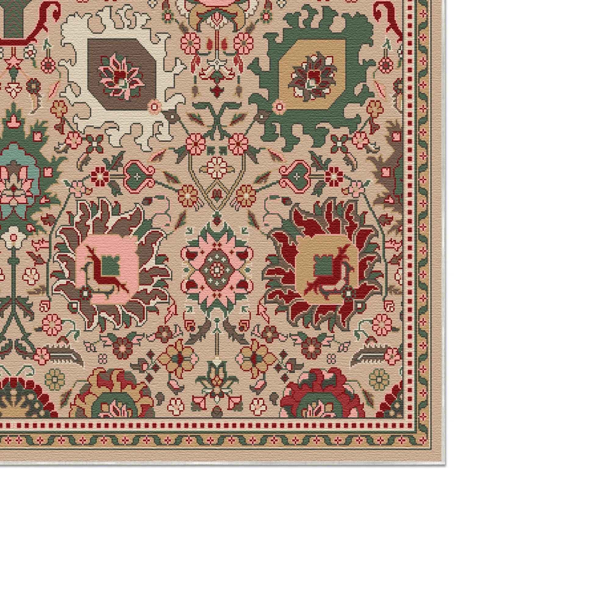 Hera Sage Heirloom Botanical Rug