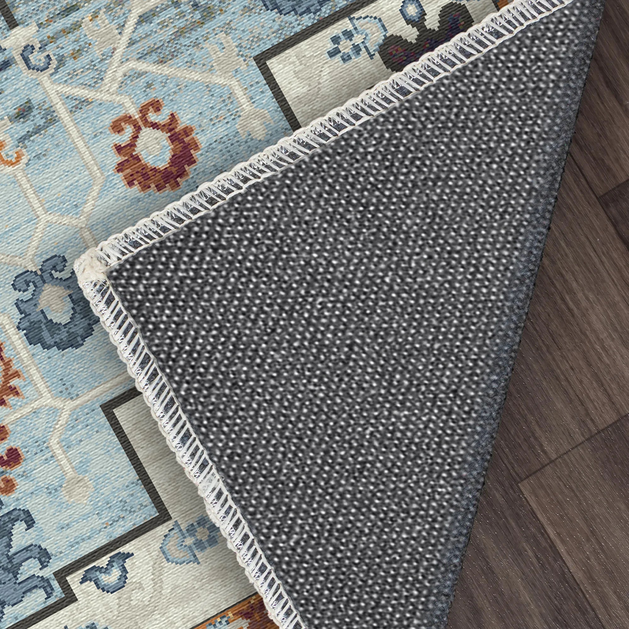 Alden Sky Emblem Medallion Rug