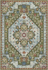 Juno Sage Emblem Medallion Rug 