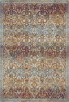 Sienna Amber Arabesque Washable Rug Gold