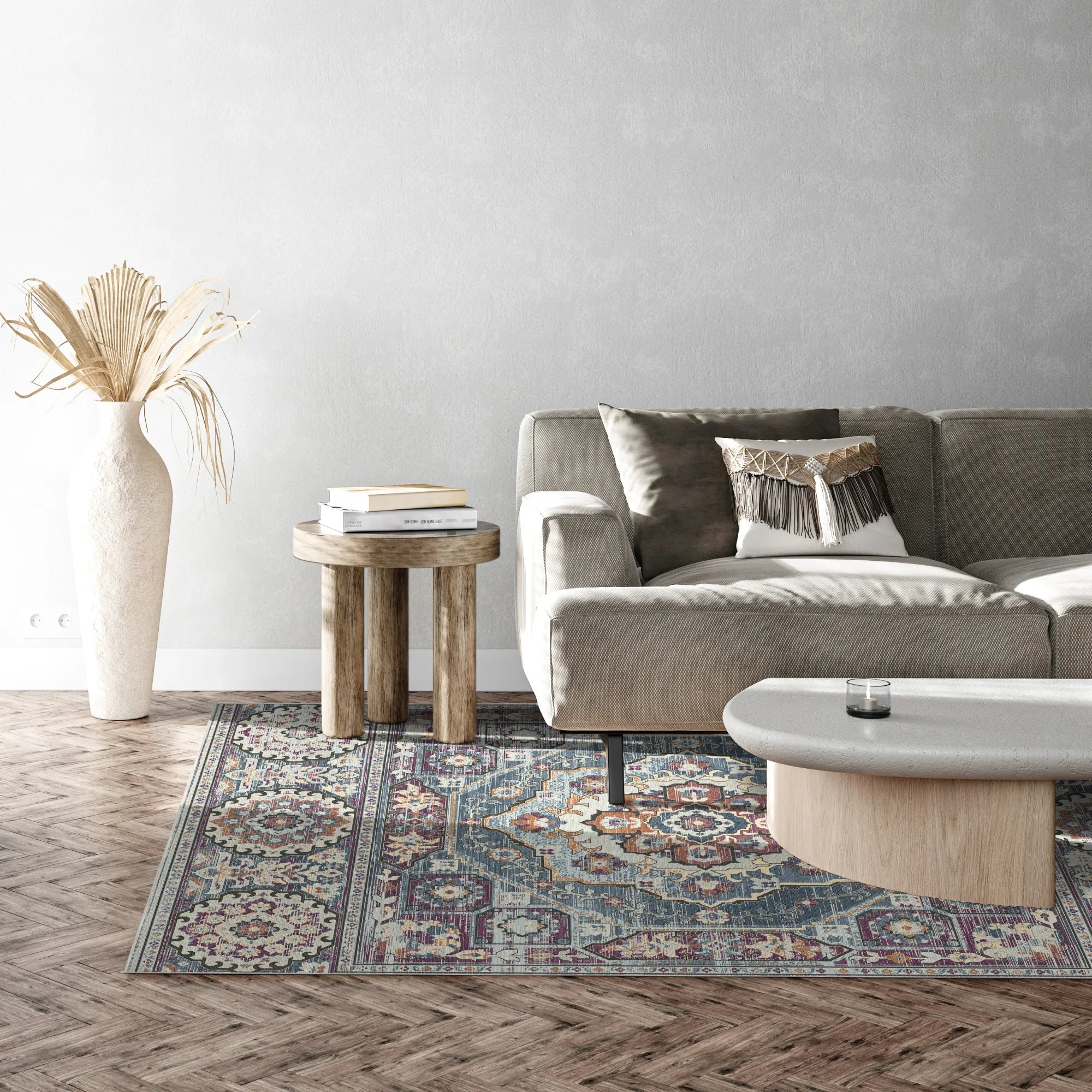 Sentry Indigo Gallery Rug