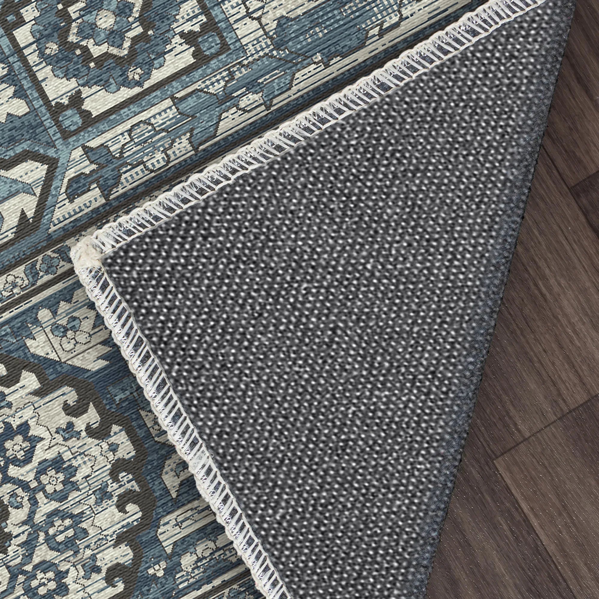 Cipher Cobalt Atelier Rug