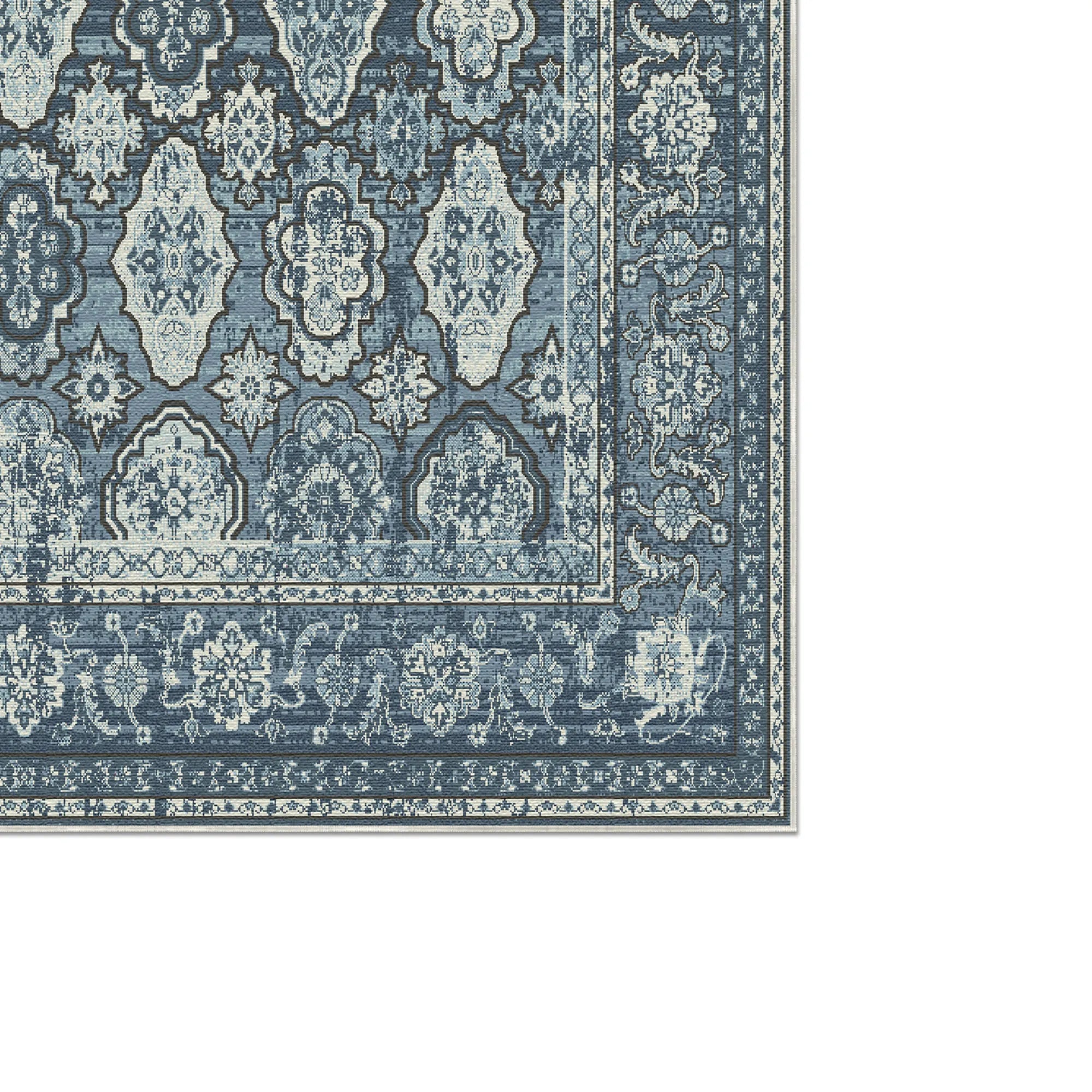 Azure Mosaic Zenith Rug