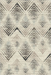 Alpine Drift Abstract Washable Rug Beige