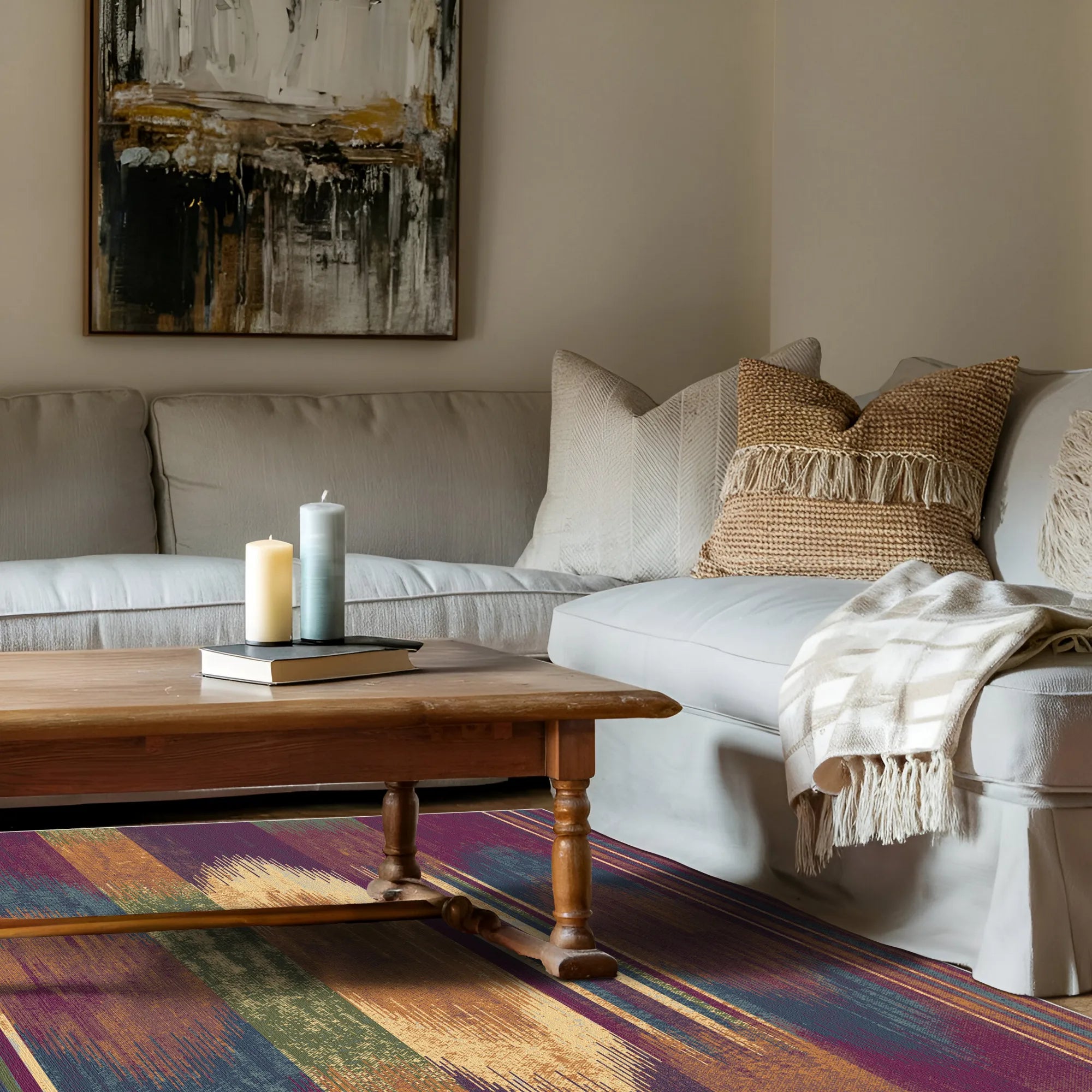 Primal Ochre Horizon Rug