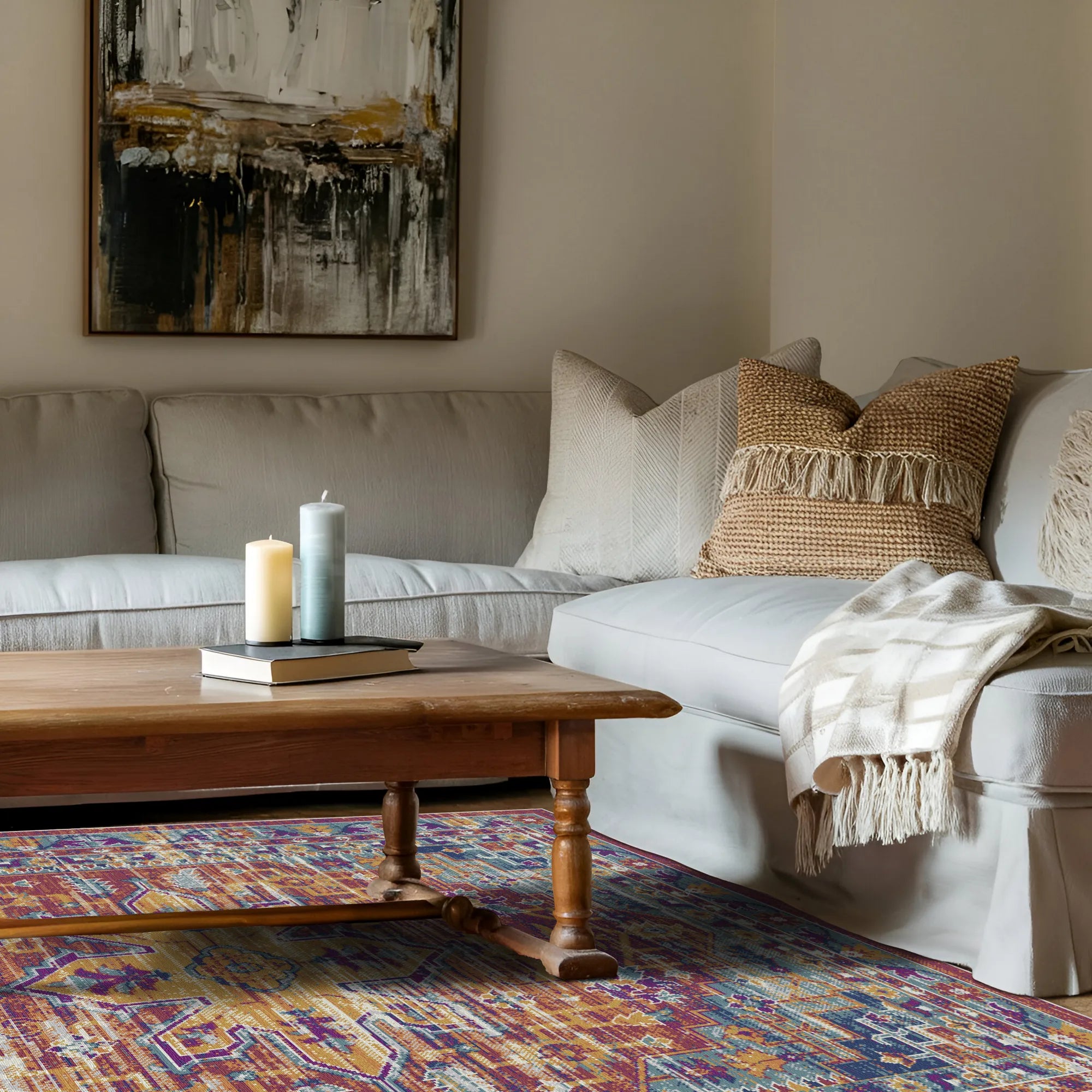 Ember Star Meridian Rug