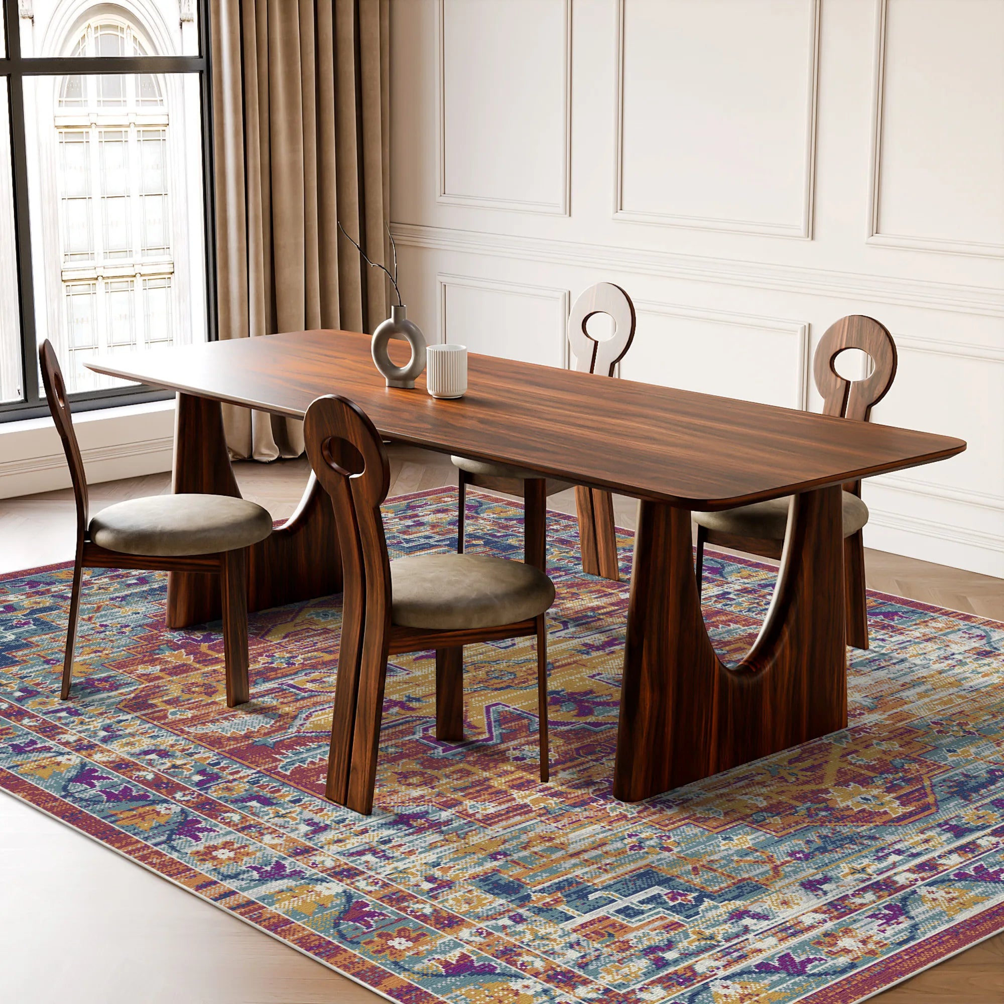 Ember Star Meridian Rug