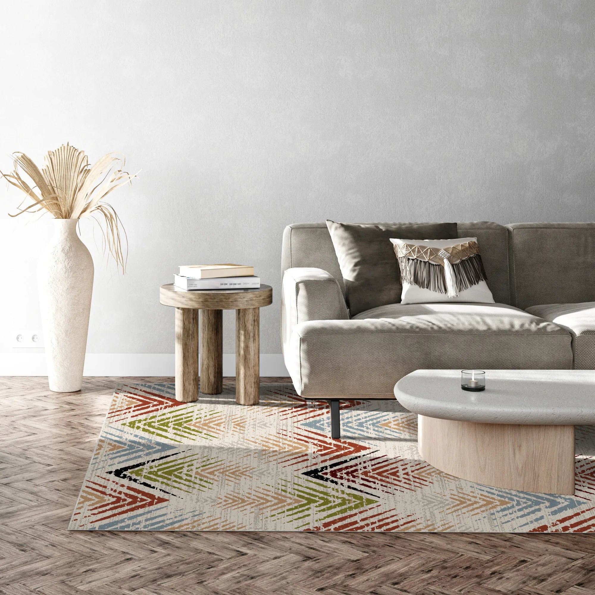 Tappeto Lavabile Astratto Mosaico Rio