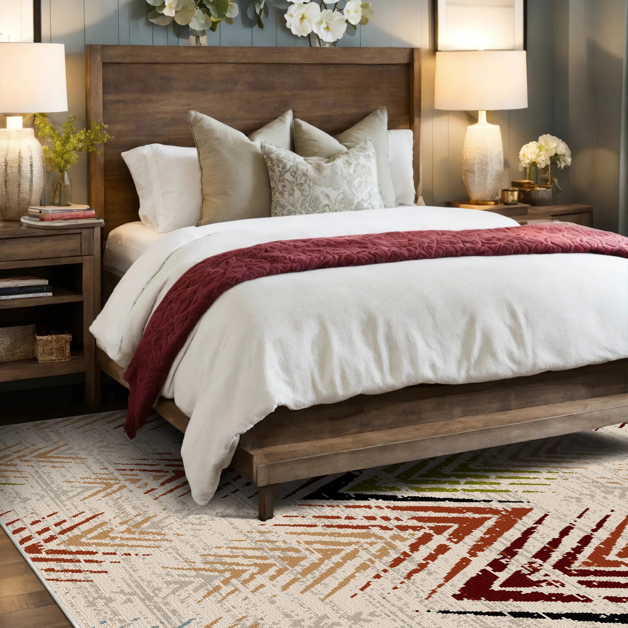 Tappeto Lavabile Astratto Mosaico Rio