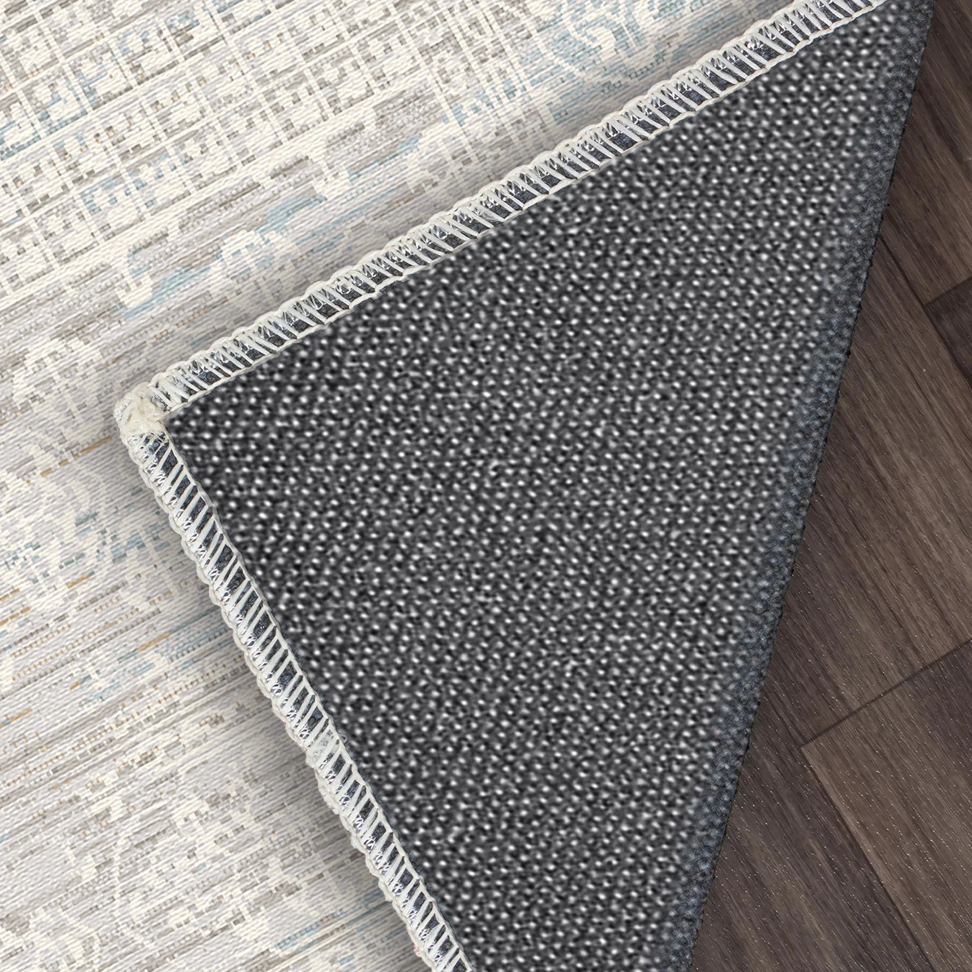 Stellar Frost Geometric Rug