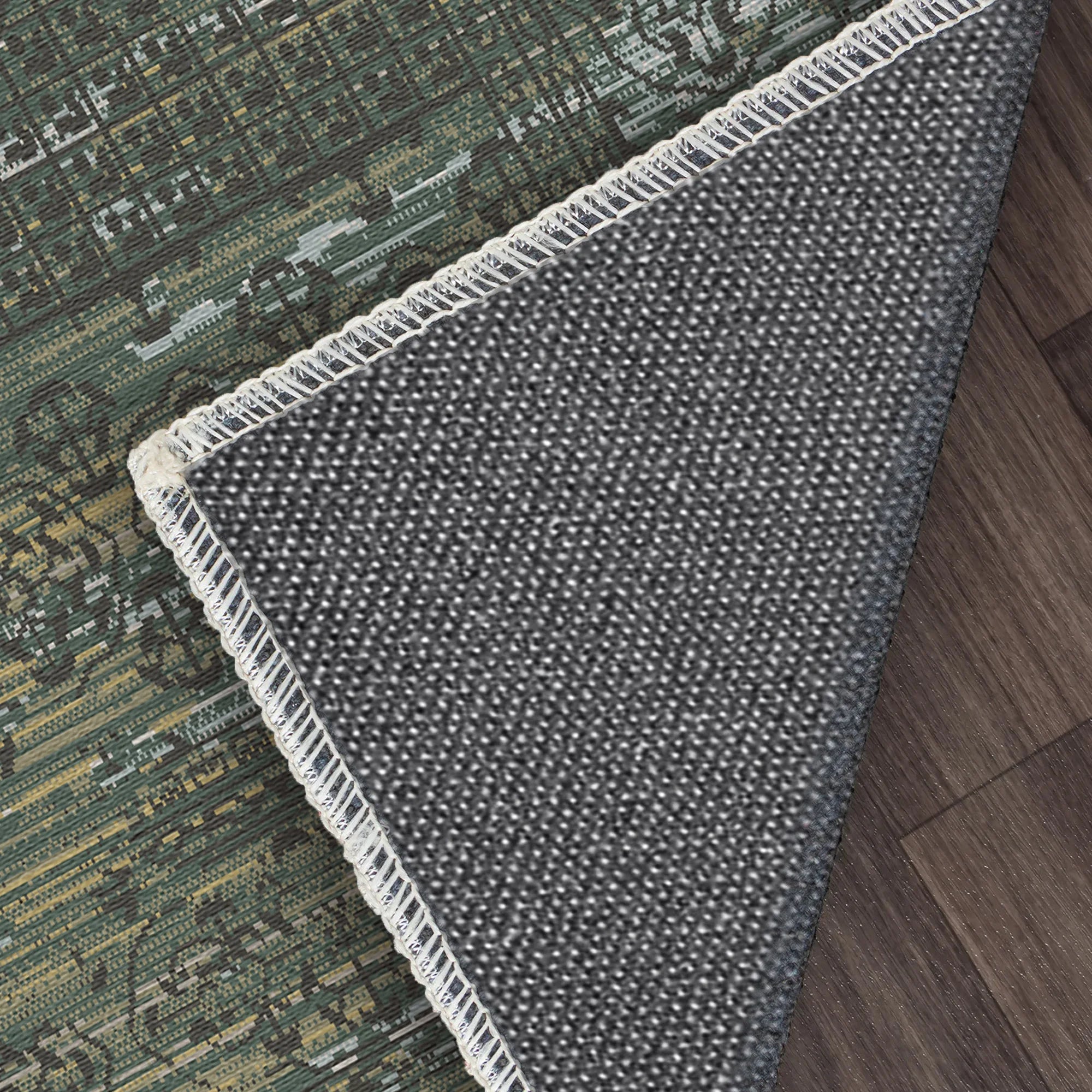 Solstice Sage Geometric Rug