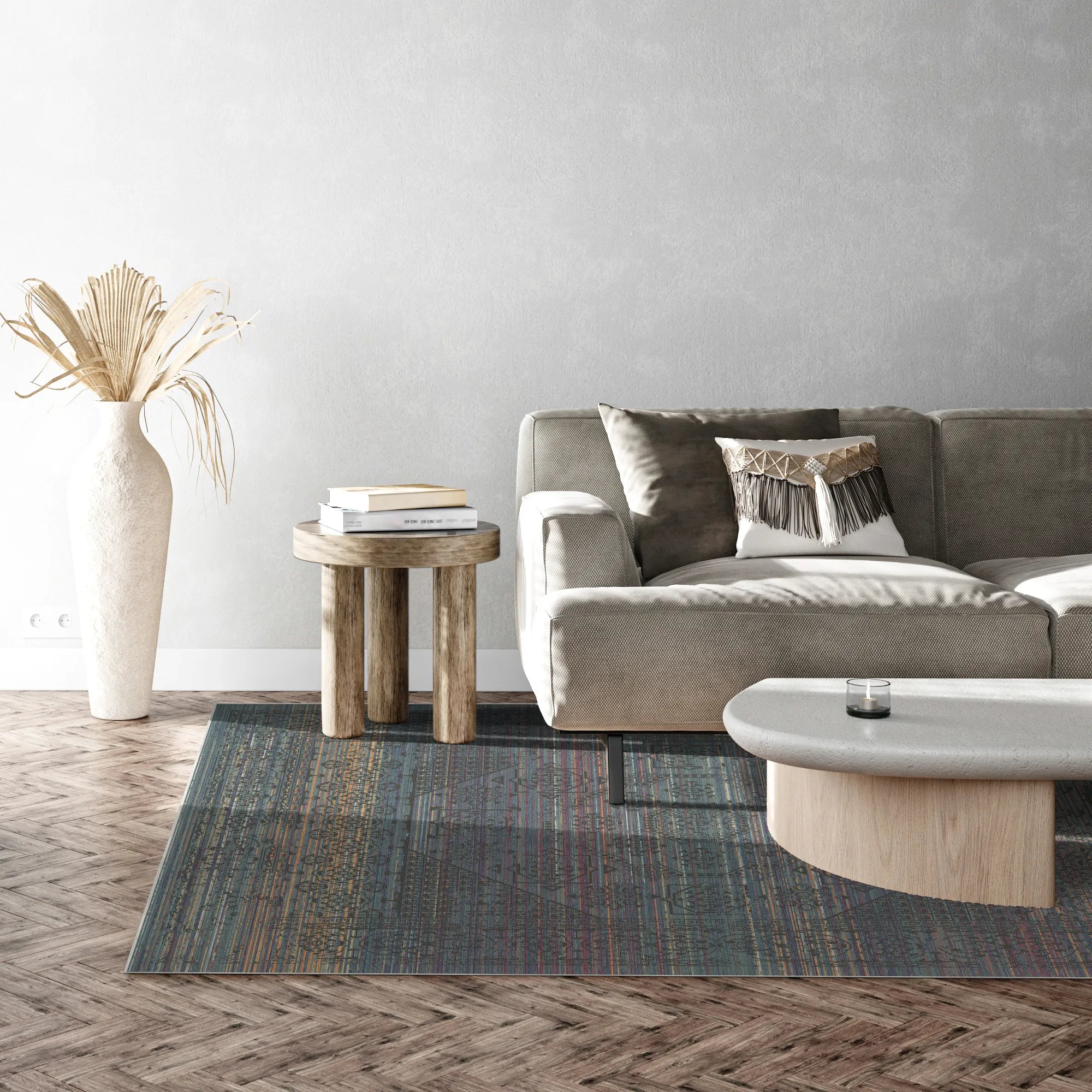 Aether Spectrum Geometric Rug