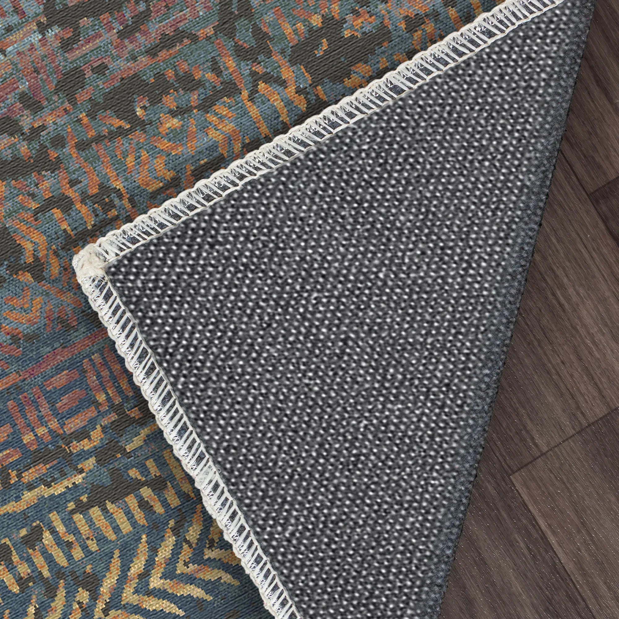 Obsidian Dusk Strata Rug