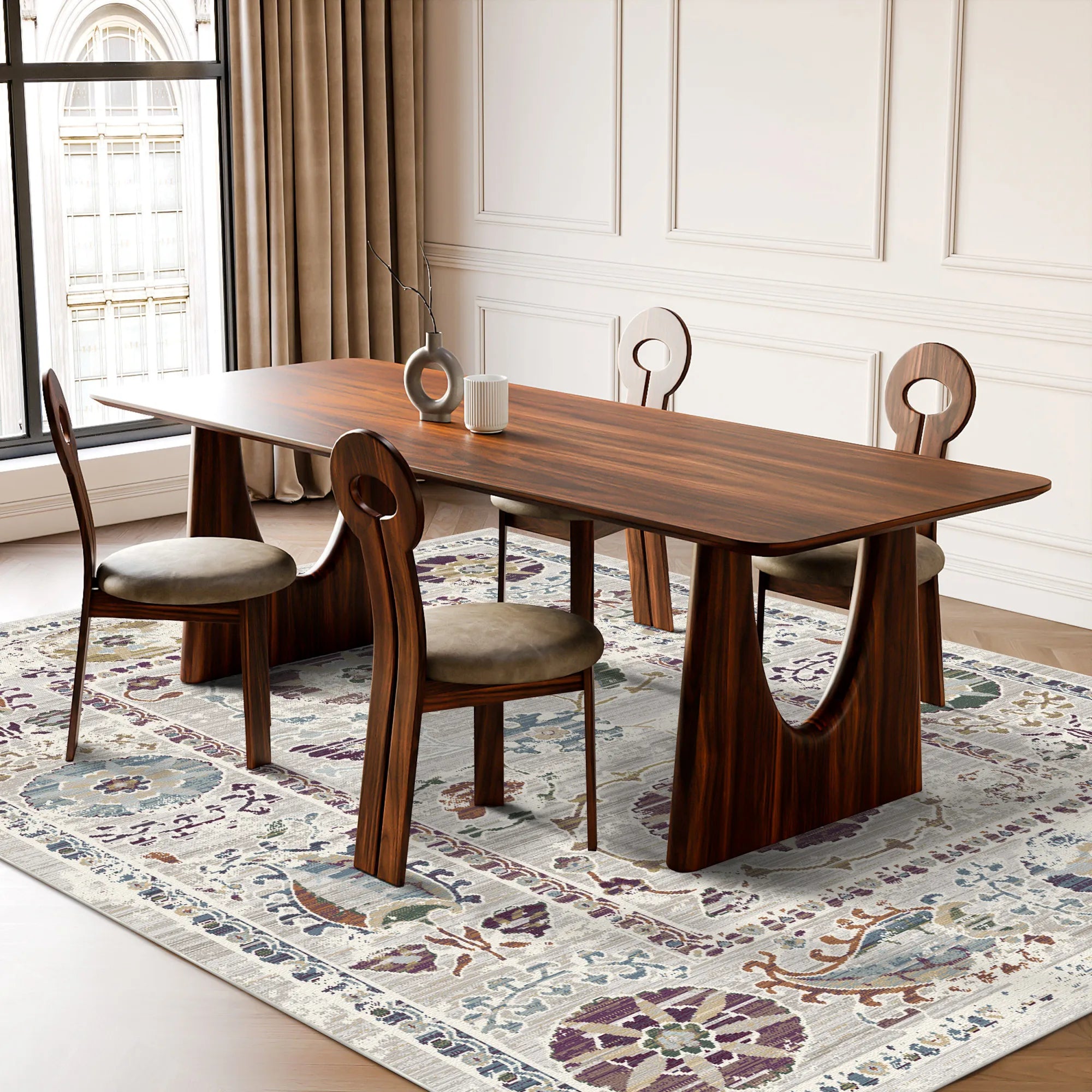 Ethereal Flora Verse Rug