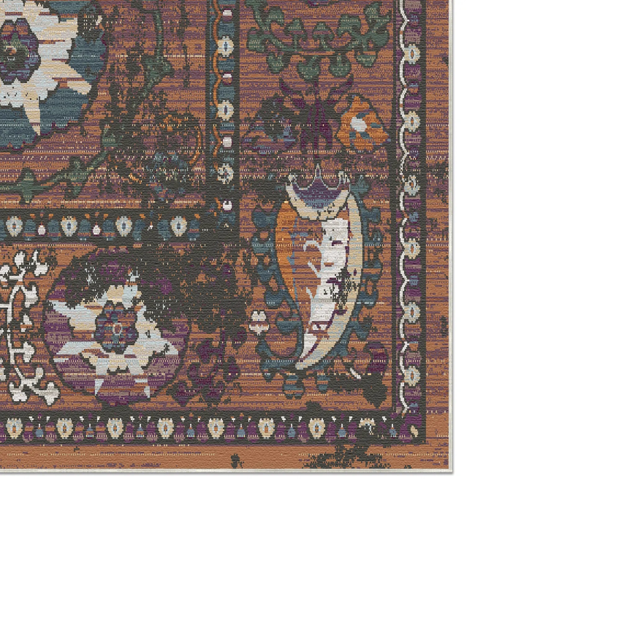 Saffron Lyric Botanical Rug