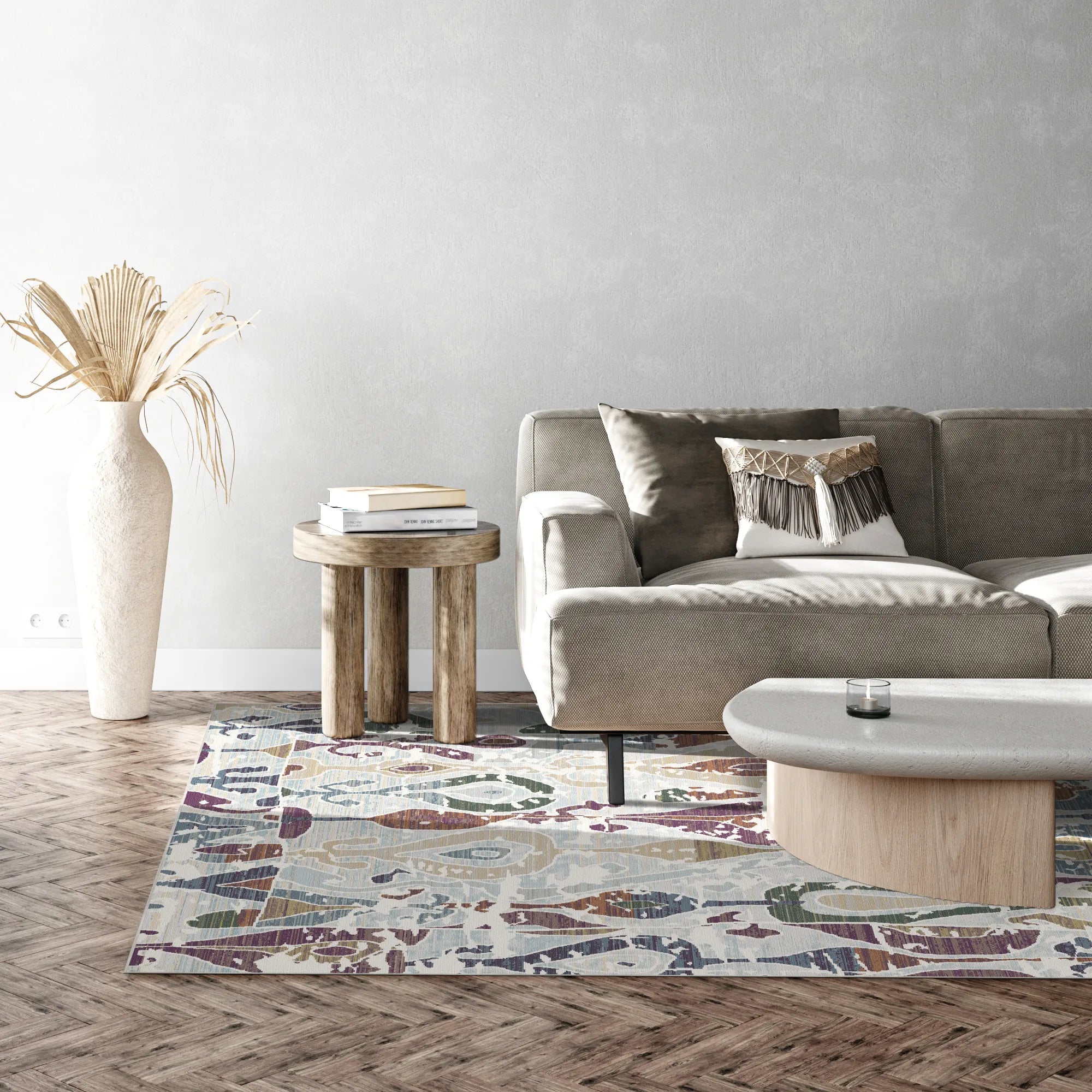 Prismatic Ogee Drift Rug