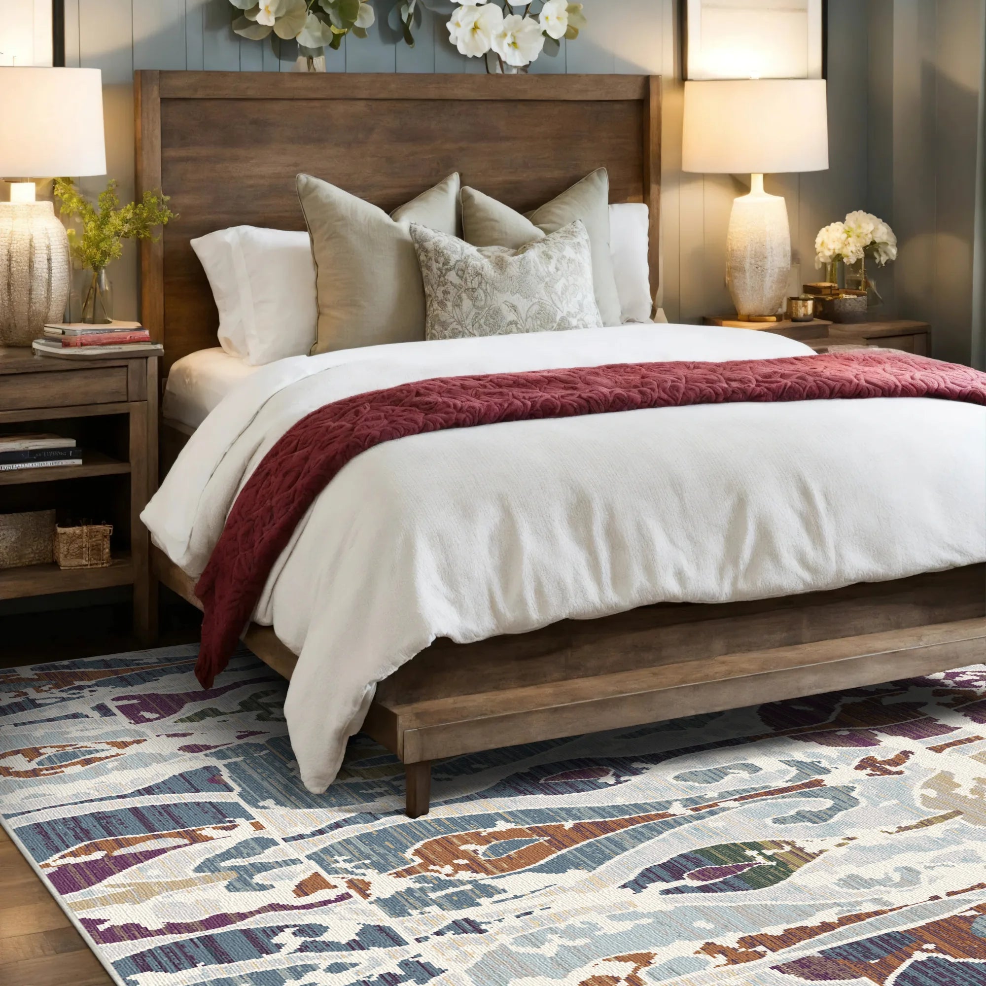 Prismatic Ogee Drift Rug