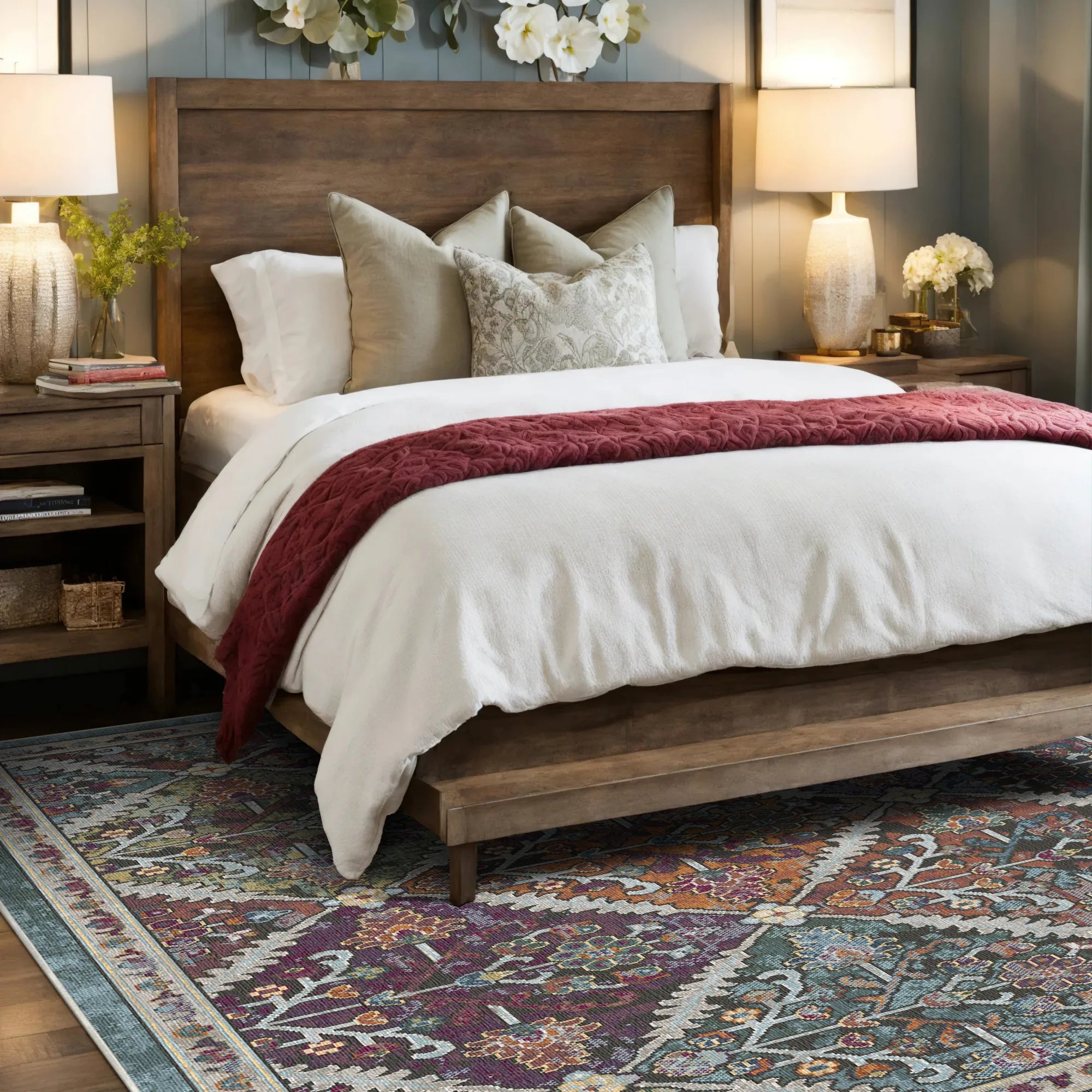 Radiant Orchard Matrix Rug