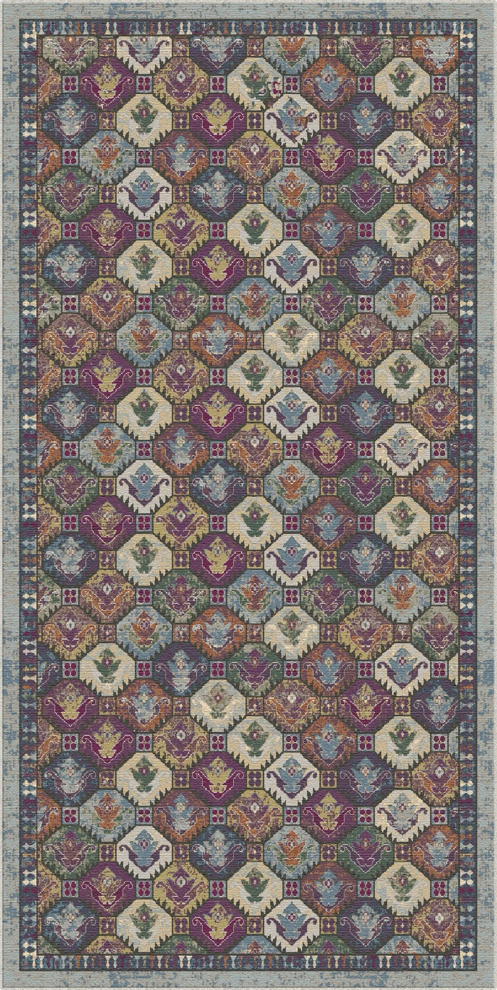 Tappeto Nocturnal Jewel Mosaico