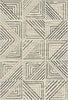 Stone Maze Geometric Washable Rug 