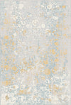 Gilded Frost Medallion Rug Ivory