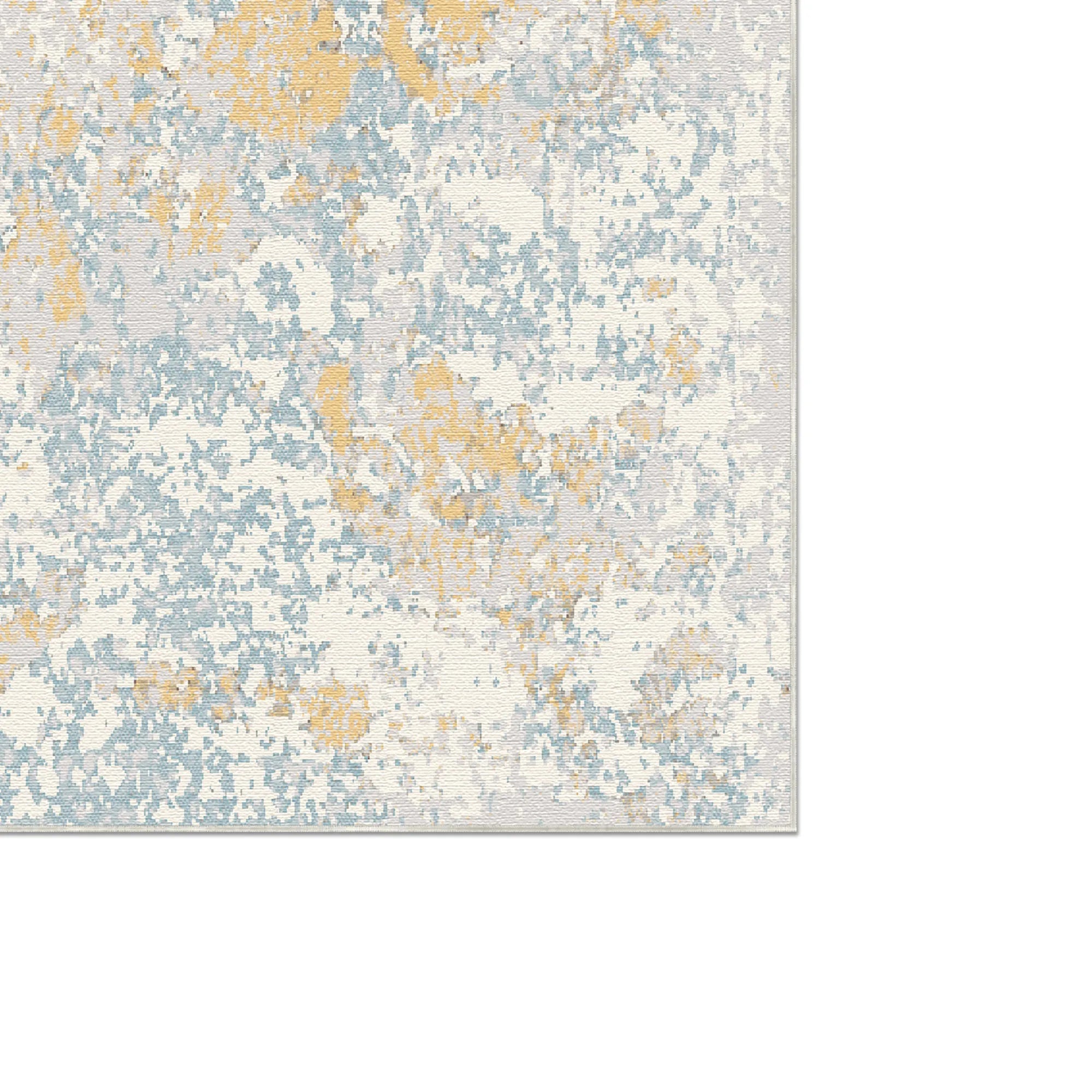 Gilded Frost Medallion Rug