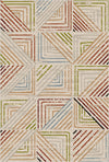 Sonora Tile Geometric Washable Rug Multi