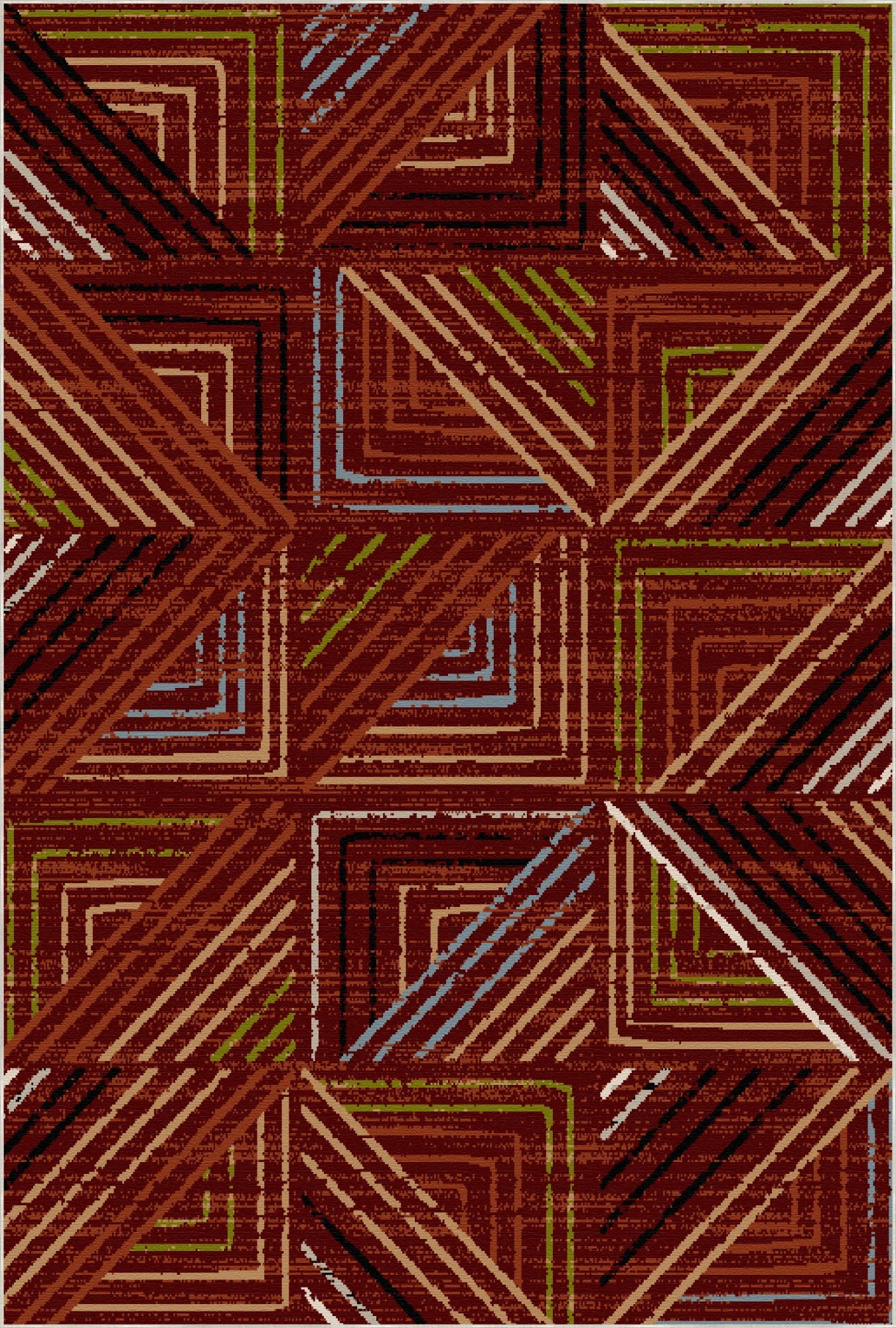 Sedona Geometric Washable Rug