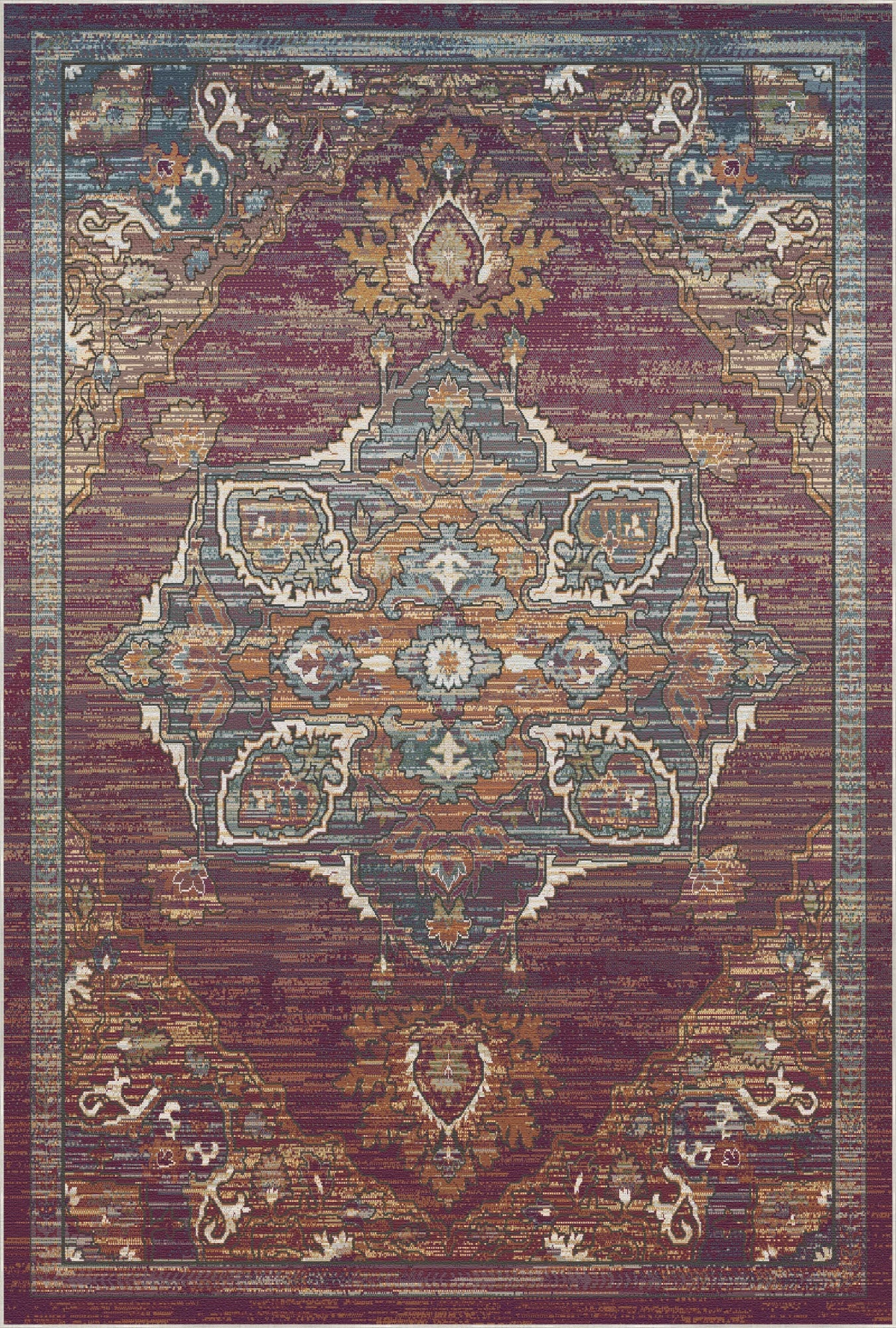 Majestic Plum Zenith Rug