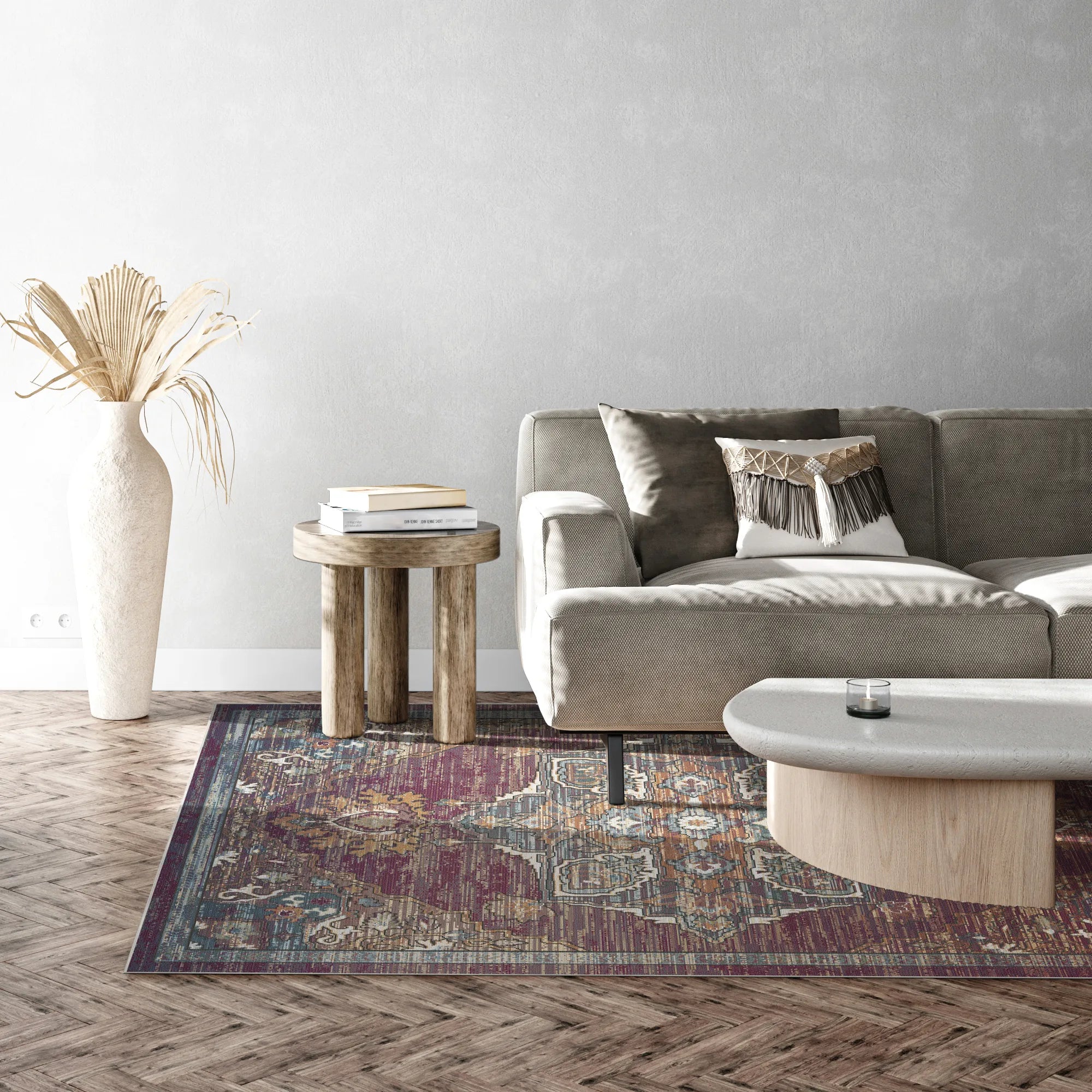 Majestic Plum Zenith Rug