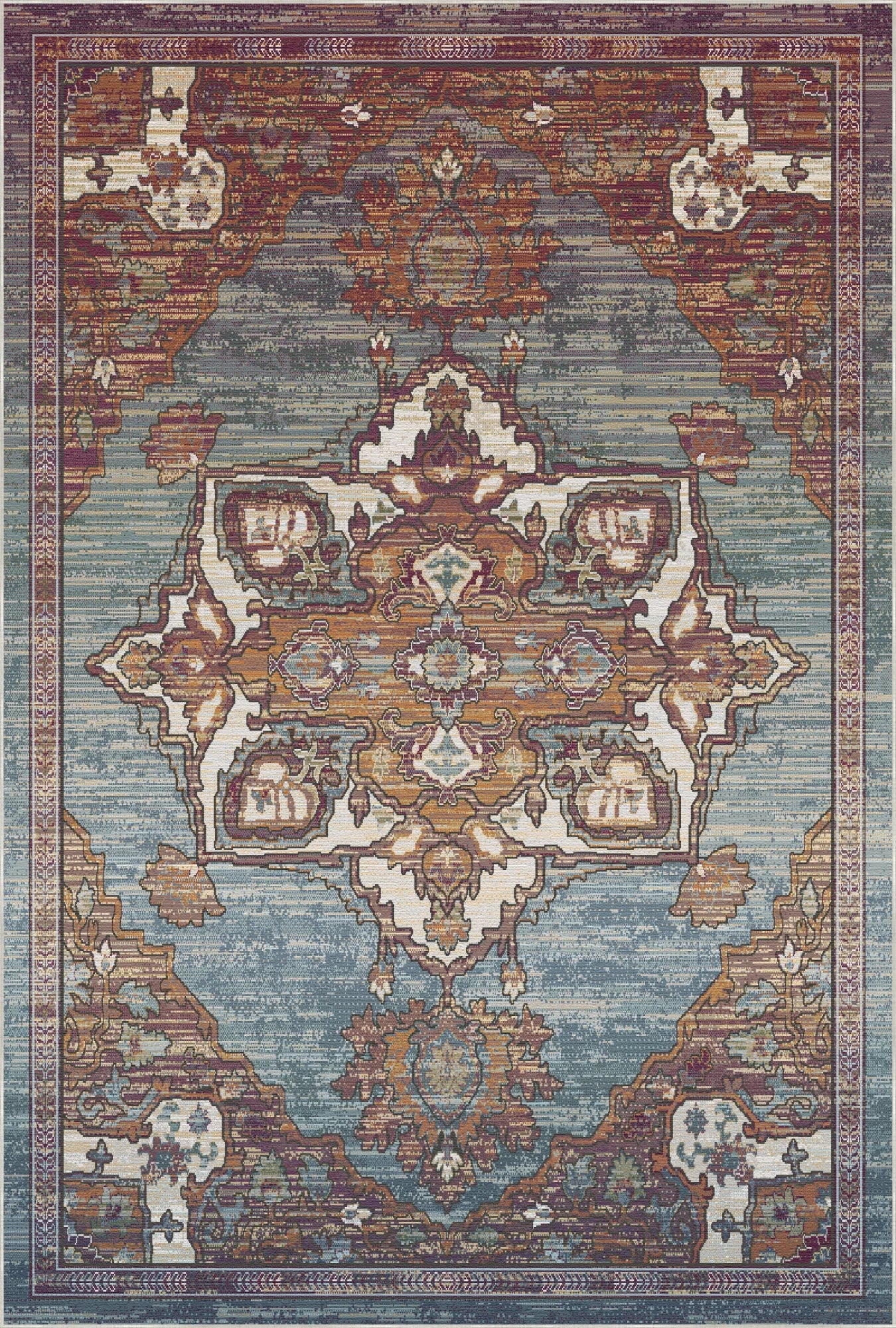 Azure Patina Zenith Rug