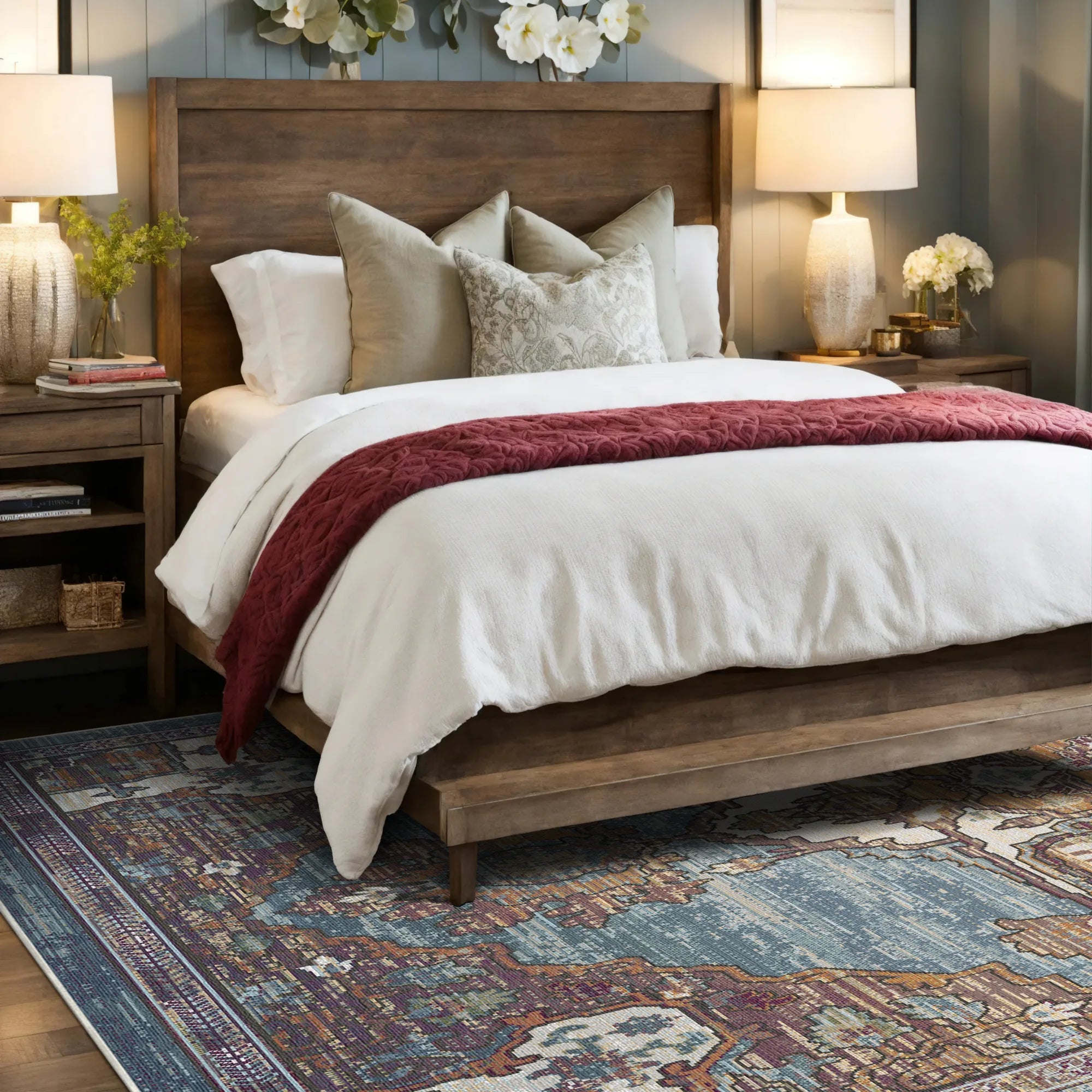 Azure Patina Zenith Rug