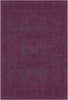 Sovereign Magenta Erased Medallion Rug 